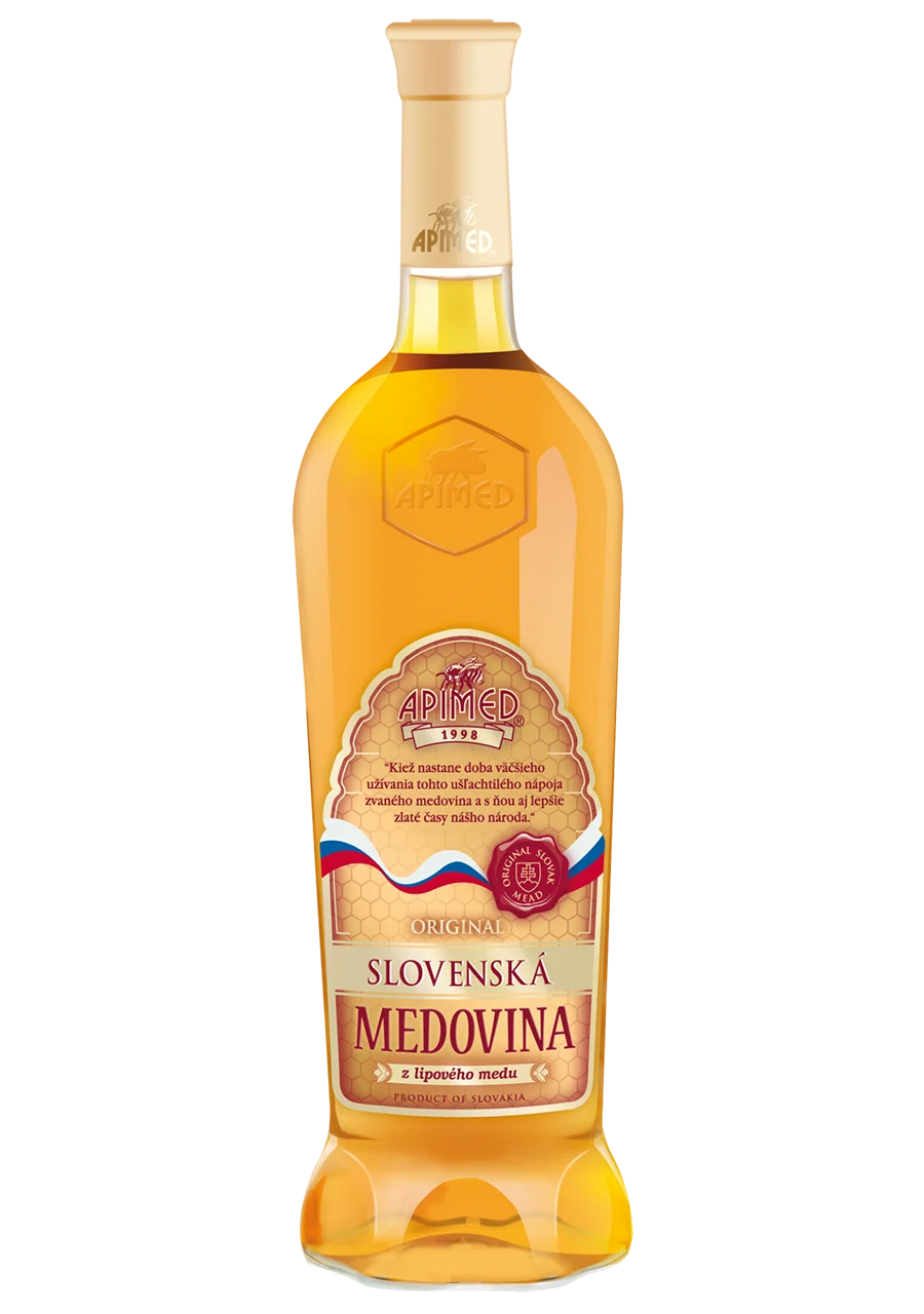 Apimed, hydromel slave de slovaquie, original slovaque au miel de framboise de tilleul et de forêt