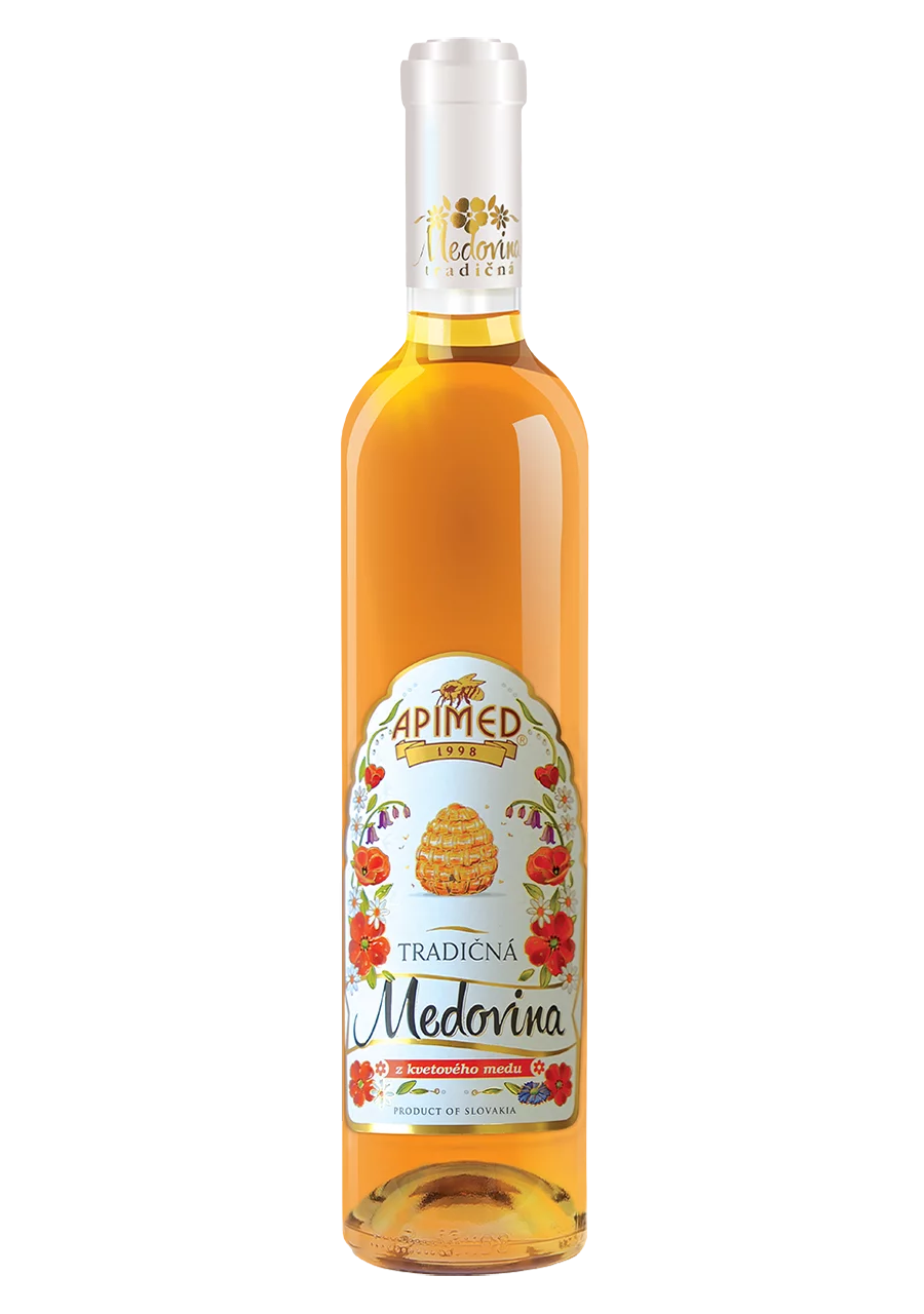 Apimed, hydromel slovaque slave de slovaquie au miel de fleurs de montagne, herbes, épices et vanille